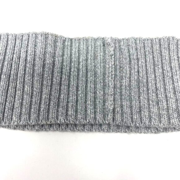 Grey Knit Headband Ear Warmer Winter Running Skiing Snow Play  B8 - Picture 2 of 4